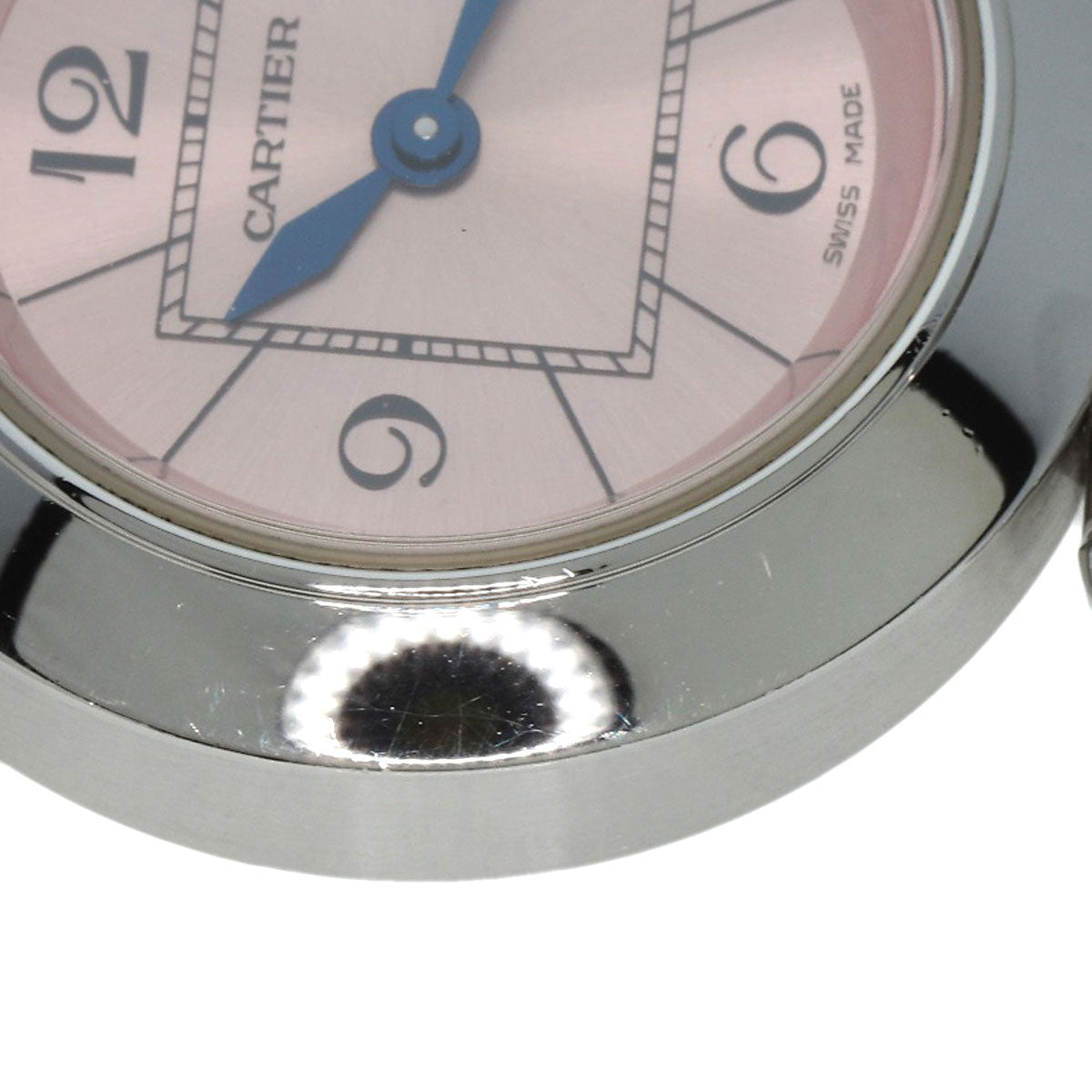 CARTIER カルティエ W3140008 ミスパシャ 腕時計 SS レディース 中古