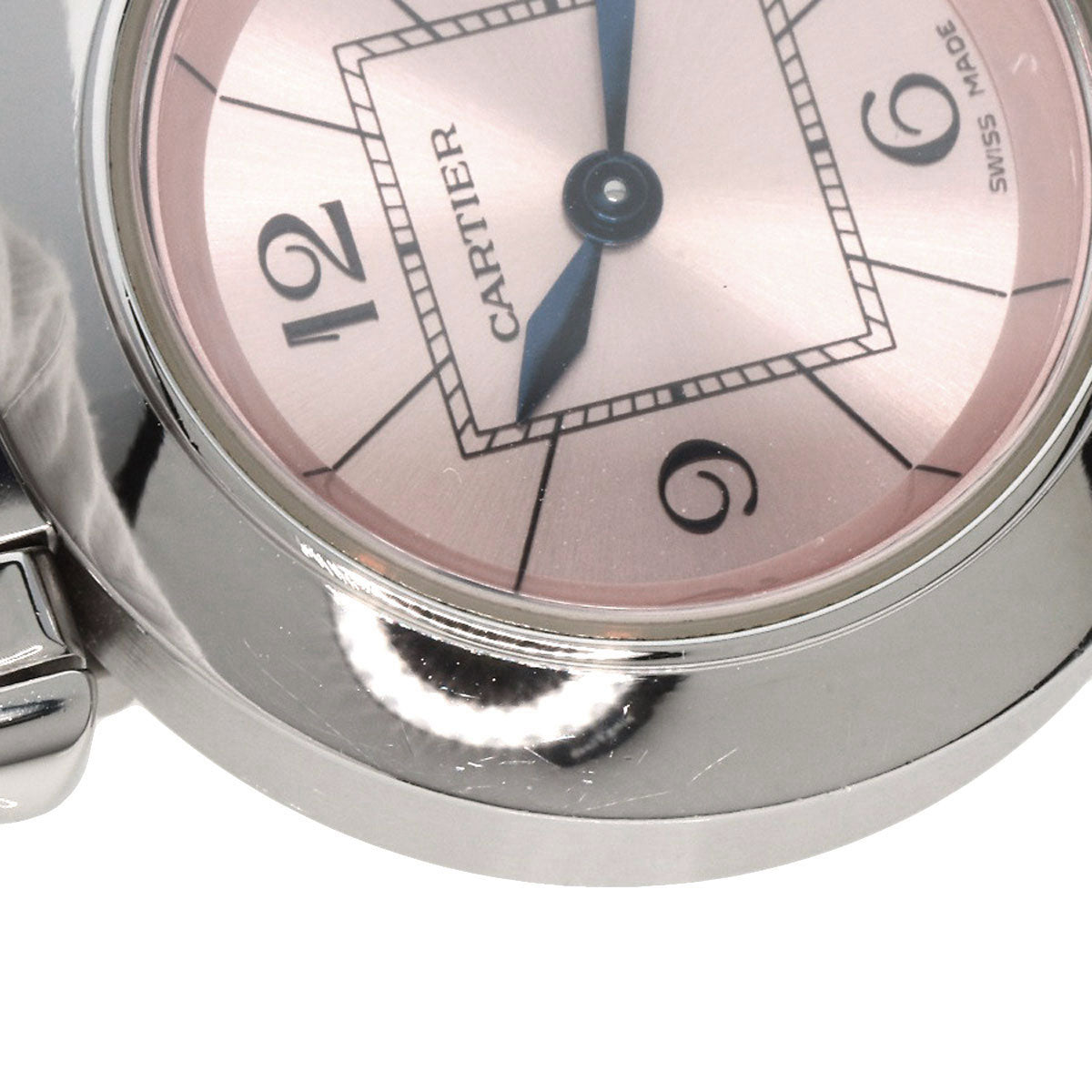 CARTIER カルティエ W3140008 ミスパシャ 腕時計 SS レディース 中古