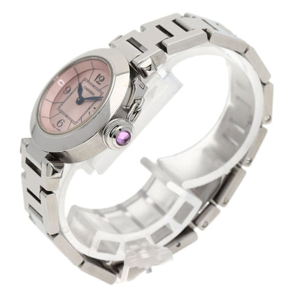 CARTIER カルティエ W3140008 ミスパシャ 腕時計 SS レディース 中古