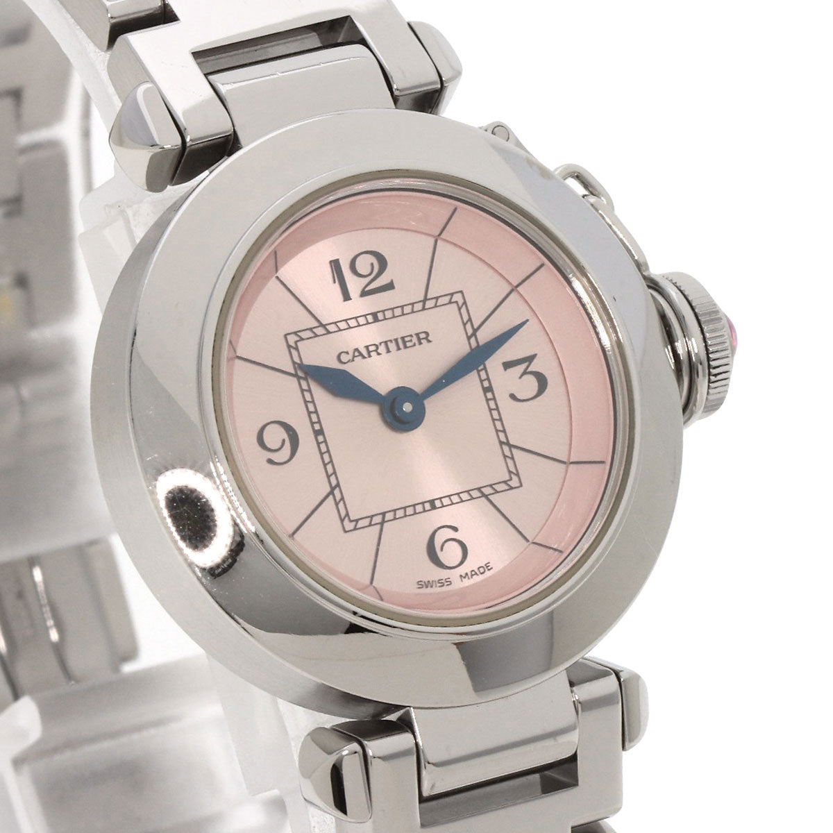 CARTIER カルティエ W3140008 ミスパシャ 腕時計 SS レディース 中古