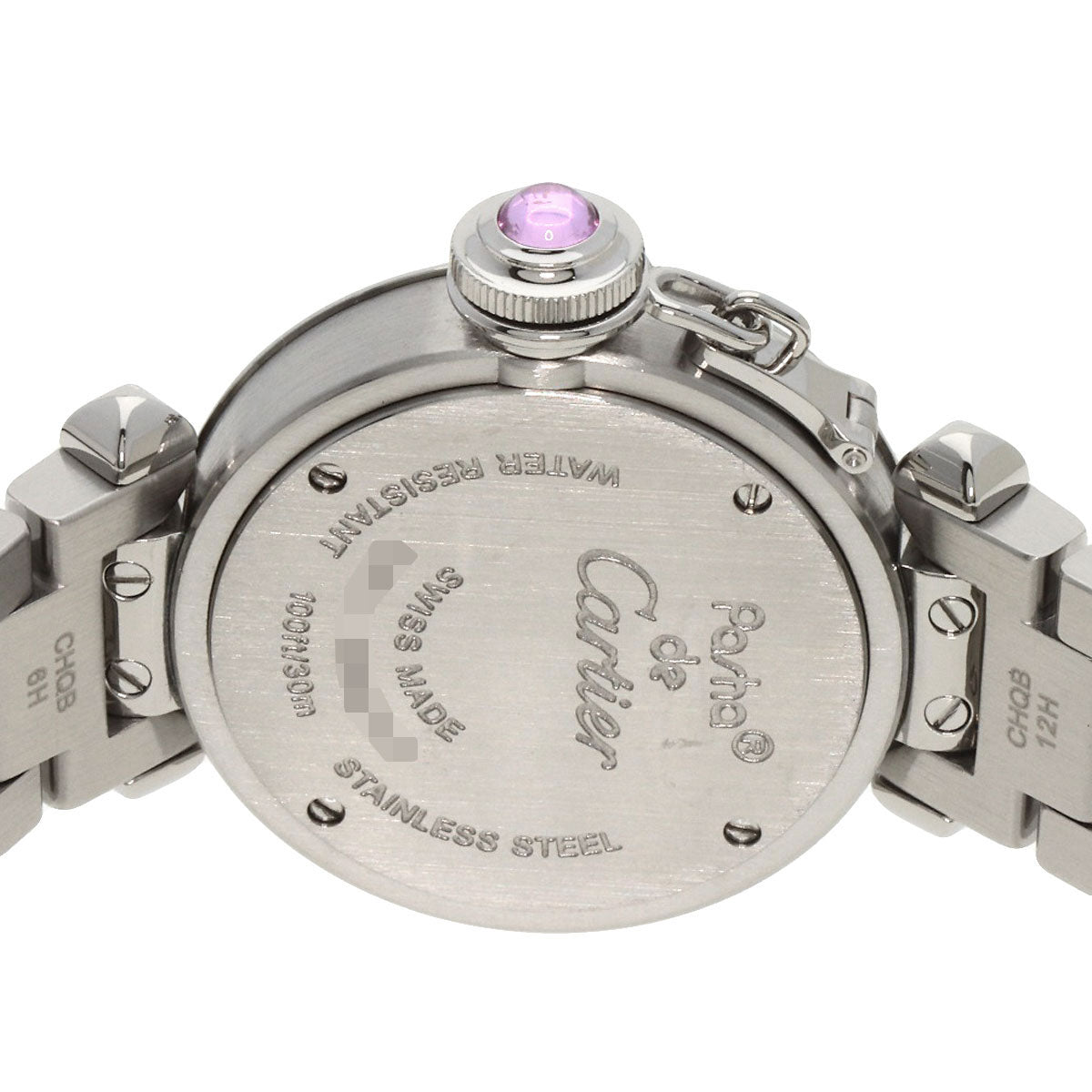 CARTIER カルティエ W3140008 ミスパシャ 腕時計 SS レディース 中古