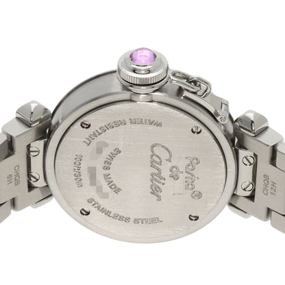 CARTIER カルティエ W3140008 ミスパシャ 腕時計 SS レディース 中古