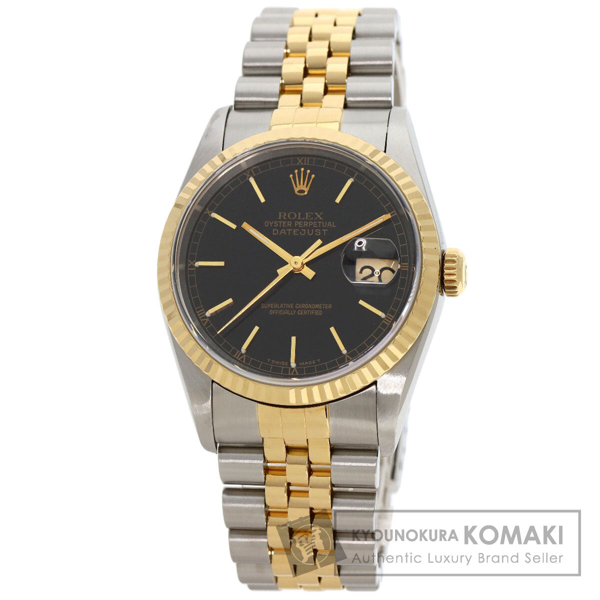ROLEX ロレックス 16233 デイトジャスト 腕時計 SS メンズ 中古