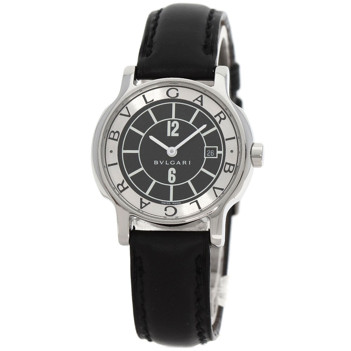 BVLGARI ブルガリ ST29S ソロテンポ 腕時計 SS レディース 中古