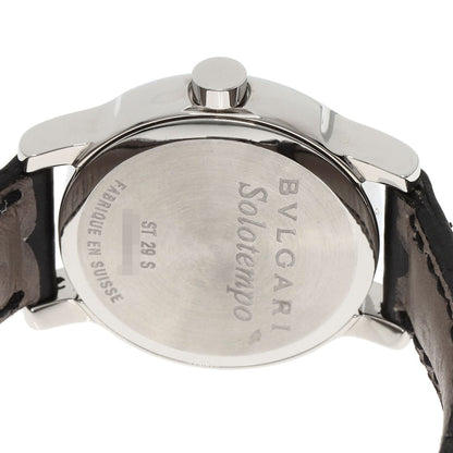 BVLGARI ブルガリ ST29S ソロテンポ 腕時計 SS レディース 中古