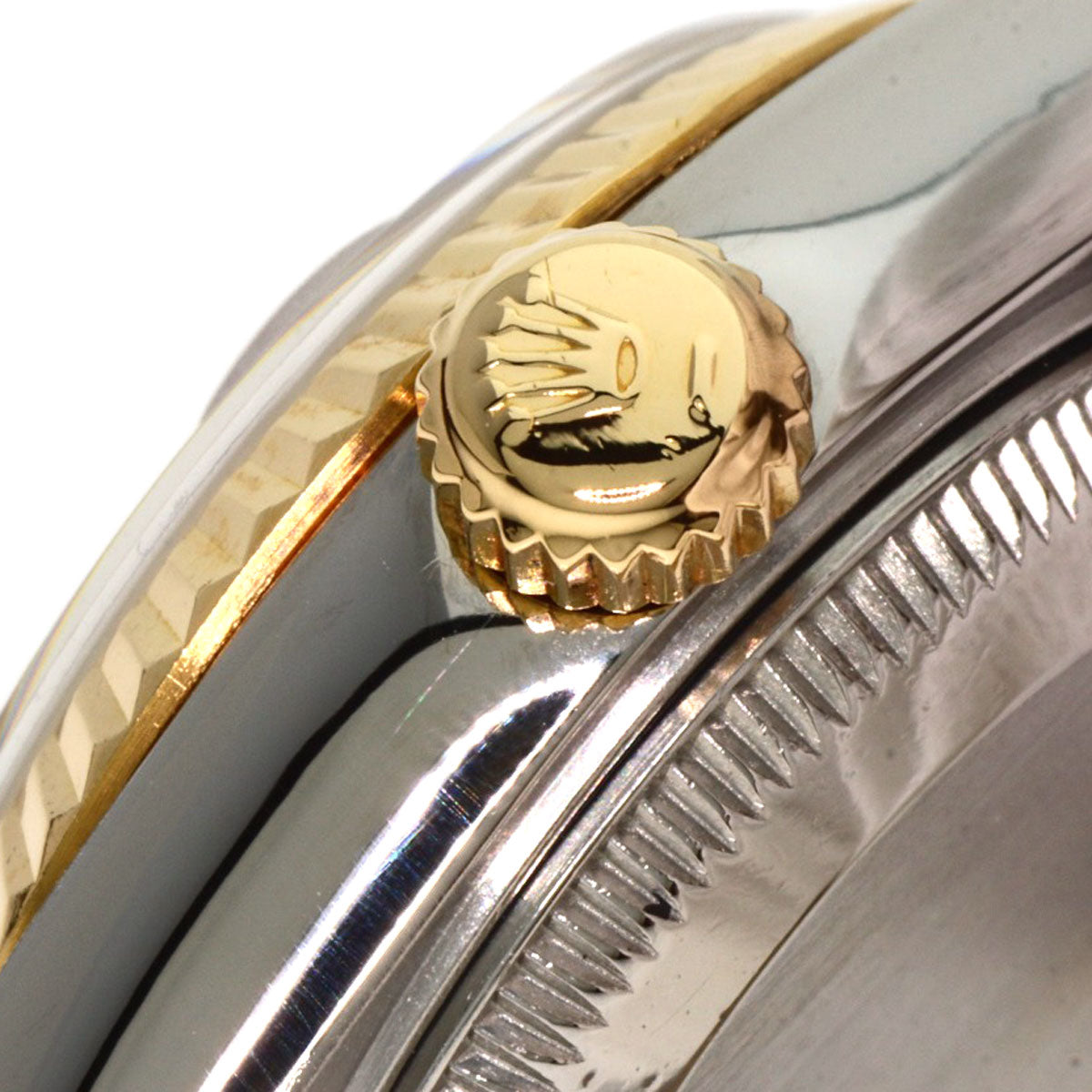 ROLEX ロレックス 69173G デイトジャスト 10P ダイヤモンド 腕時計 SS レディース 中古