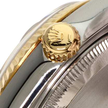 ROLEX ロレックス 69173G デイトジャスト 10P ダイヤモンド 腕時計 SS レディース 中古
