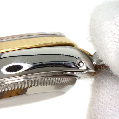 ROLEX ロレックス 69173G デイトジャスト 10P ダイヤモンド 腕時計 SS レディース 中古