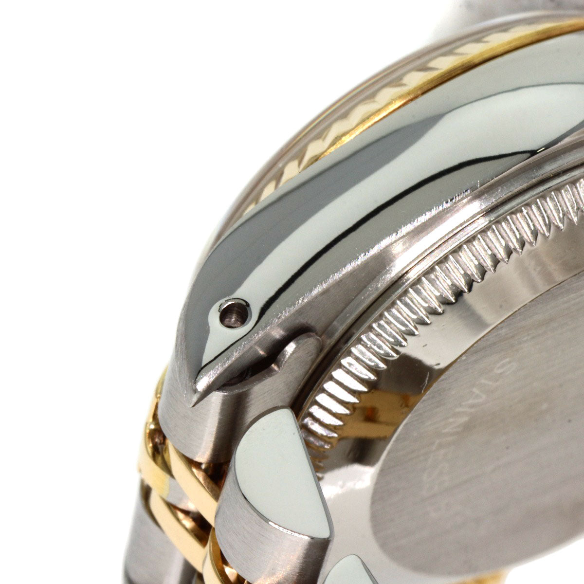 ROLEX ロレックス 69173G デイトジャスト 10P ダイヤモンド 腕時計 SS レディース 中古