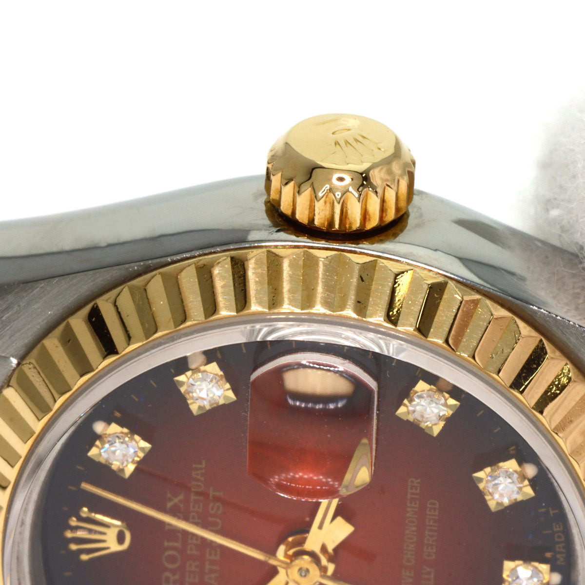 ロレックス 69173G デイトジャスト 10P ダイヤモンド 腕時計 中古 商品画像18