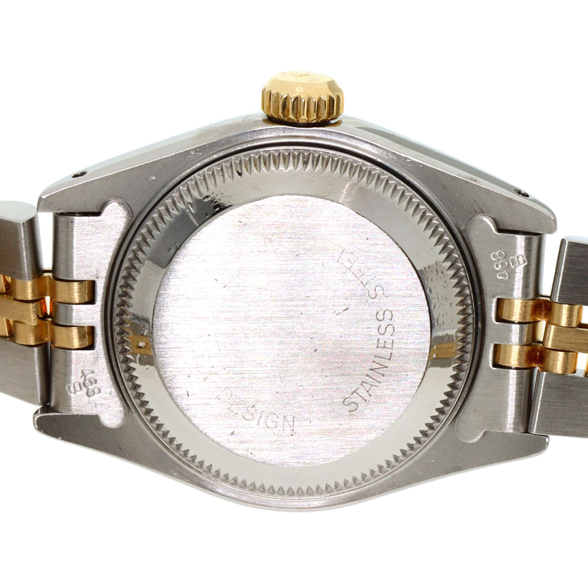 ROLEX ロレックス 69173G デイトジャスト 10P ダイヤモンド 腕時計 SS レディース 中古