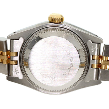 ROLEX ロレックス 69173G デイトジャスト 10P ダイヤモンド 腕時計 SS レディース 中古