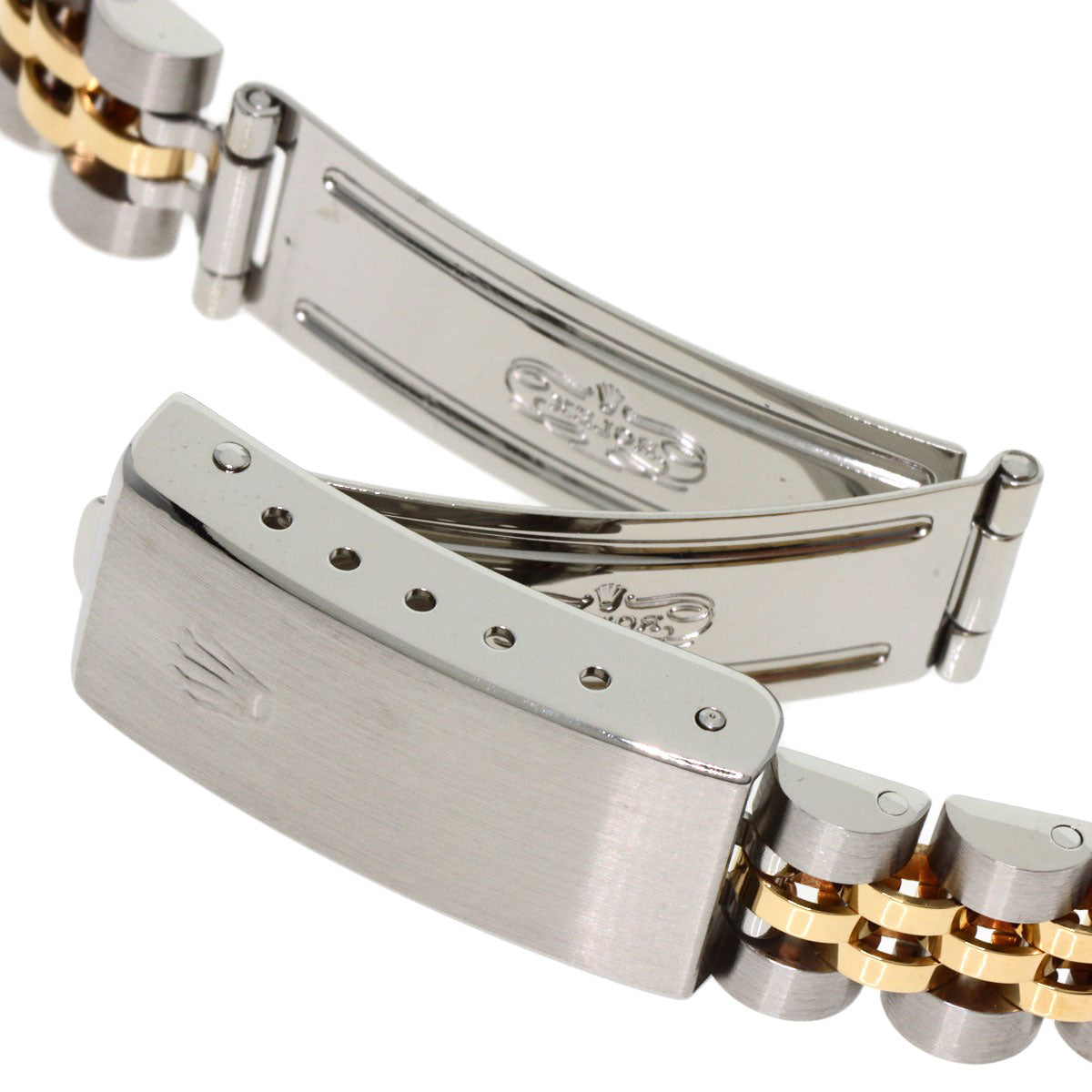ROLEX ロレックス 69173G デイトジャスト 10P ダイヤモンド 腕時計 SS レディース 中古