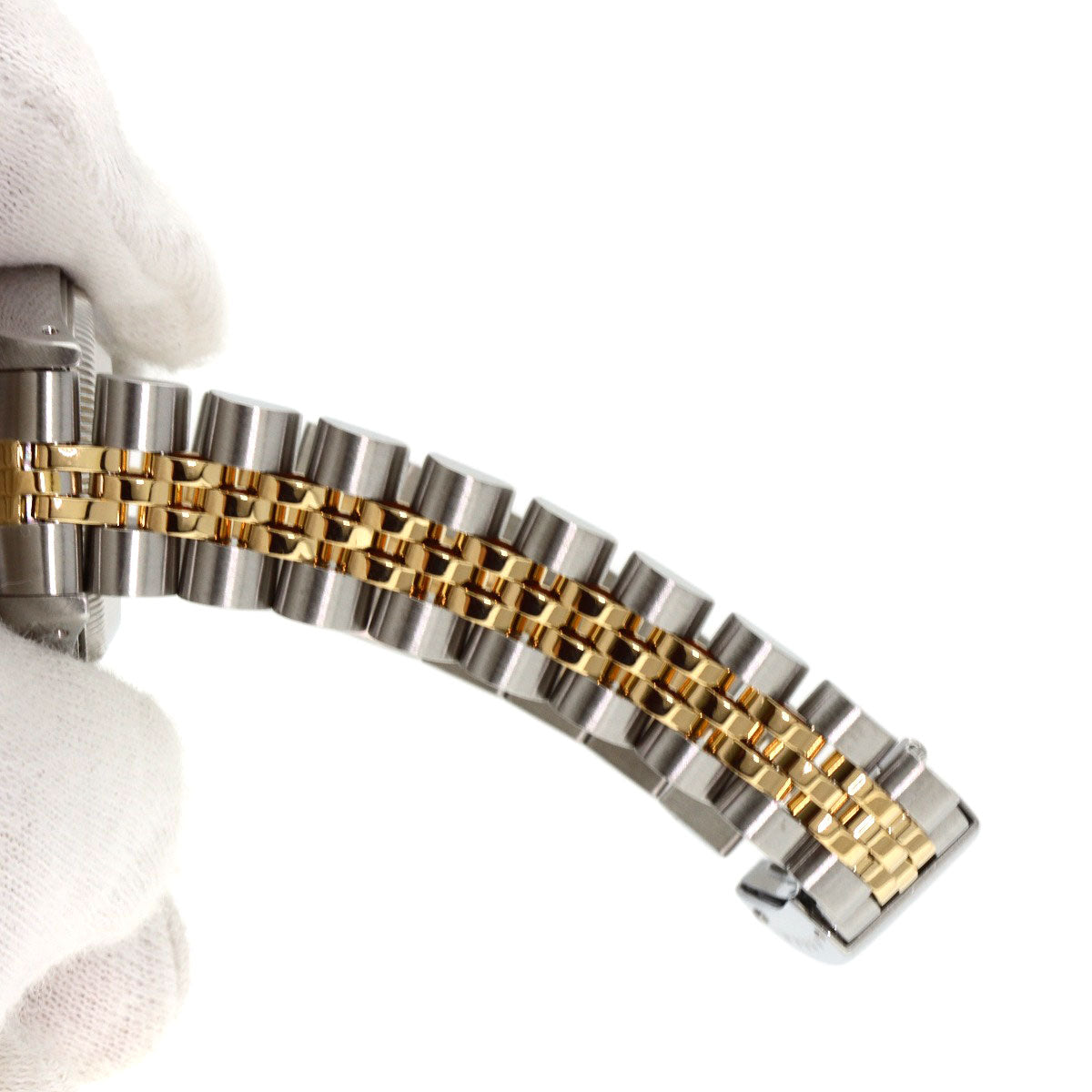 ROLEX ロレックス 69173G デイトジャスト 10P ダイヤモンド 腕時計 SS レディース 中古