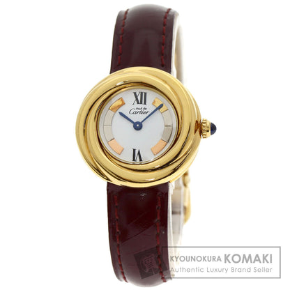 CARTIER カルティエ W1010644 マスト トリニティー 腕時計 GP レディース 中古