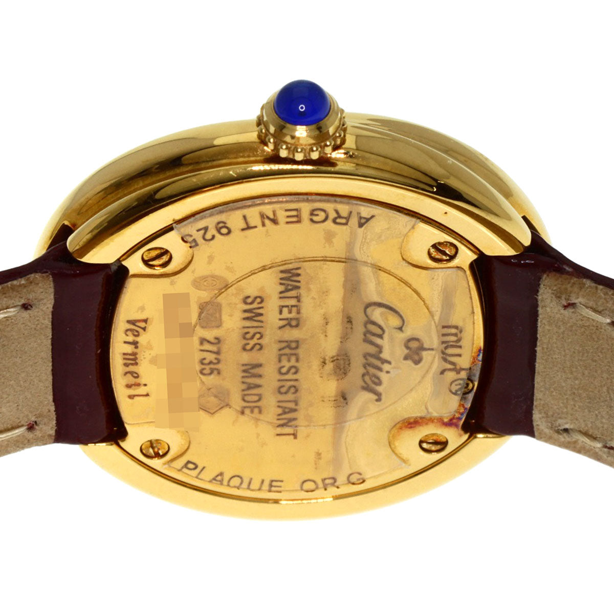 CARTIER カルティエ W1010644 マスト トリニティー 腕時計 GP レディース 中古