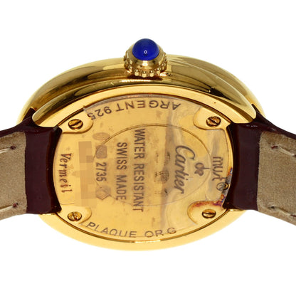 CARTIER カルティエ W1010644 マスト トリニティー 腕時計 GP レディース 中古