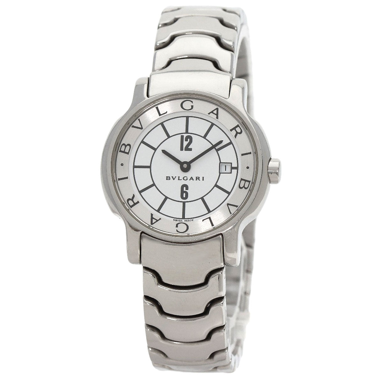 BVLGARI ブルガリ ST29S ソロテンポ 腕時計 SS レディース 中古