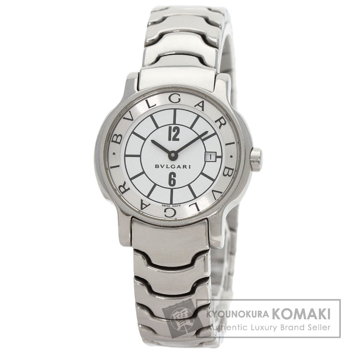 BVLGARI ブルガリ ST29S ソロテンポ 腕時計 SS レディース 中古