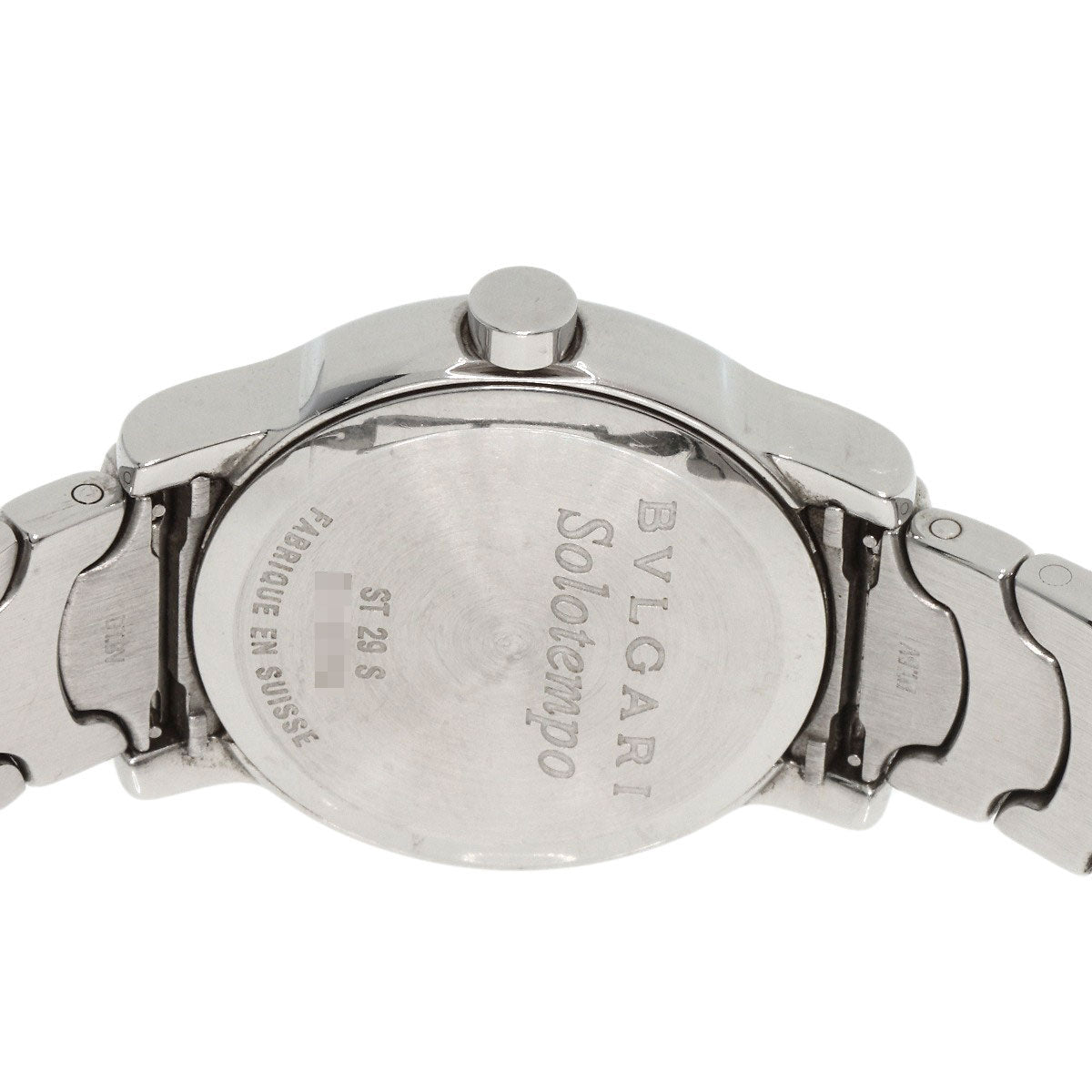 BVLGARI ブルガリ ST29S ソロテンポ 腕時計 SS レディース 中古