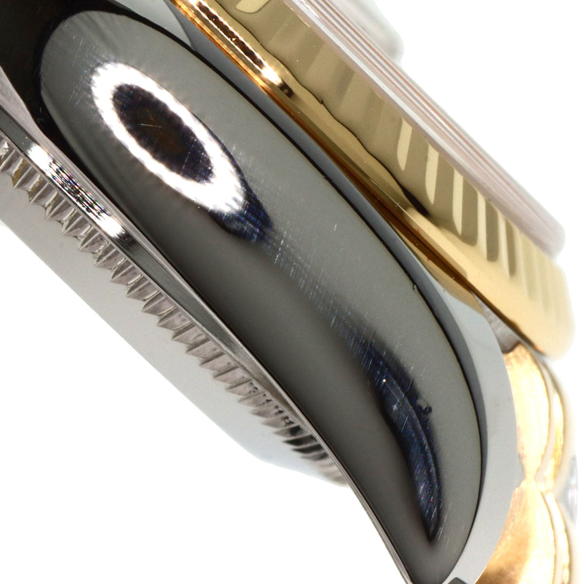 ROLEX ロレックス 179173G デイトジャスト 10P ダイヤモンド 腕時計 SS レディース 中古