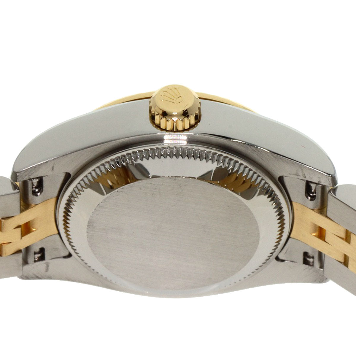 ROLEX ロレックス 179173G デイトジャスト 10P ダイヤモンド 腕時計 SS レディース 中古