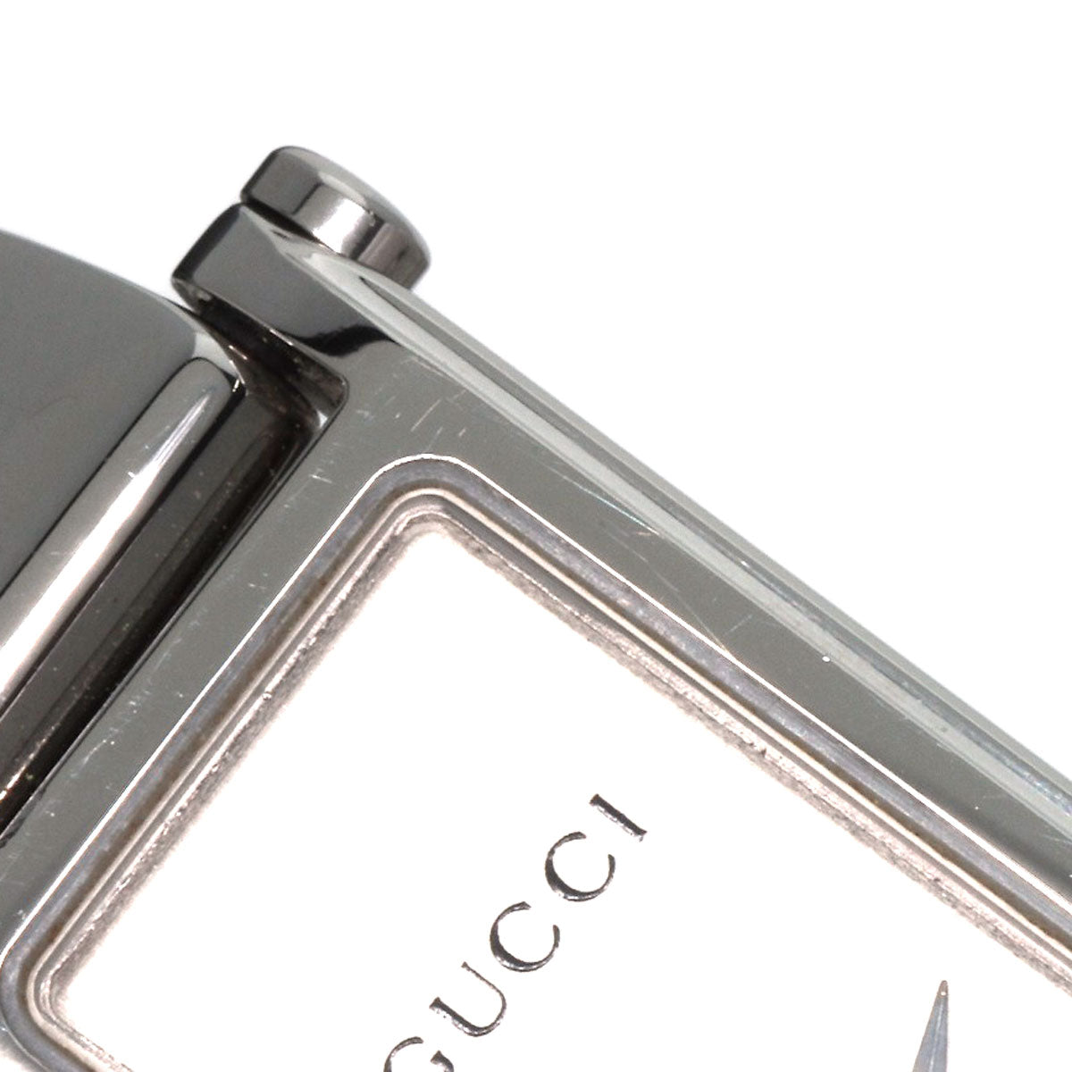 GUCCI グッチ 1500L スクエアフェイス 腕時計 SS レディース 中古