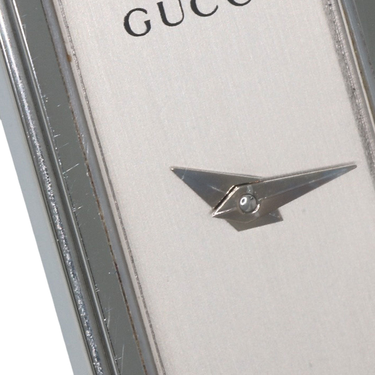 GUCCI グッチ 1500L スクエアフェイス 腕時計 SS レディース 中古