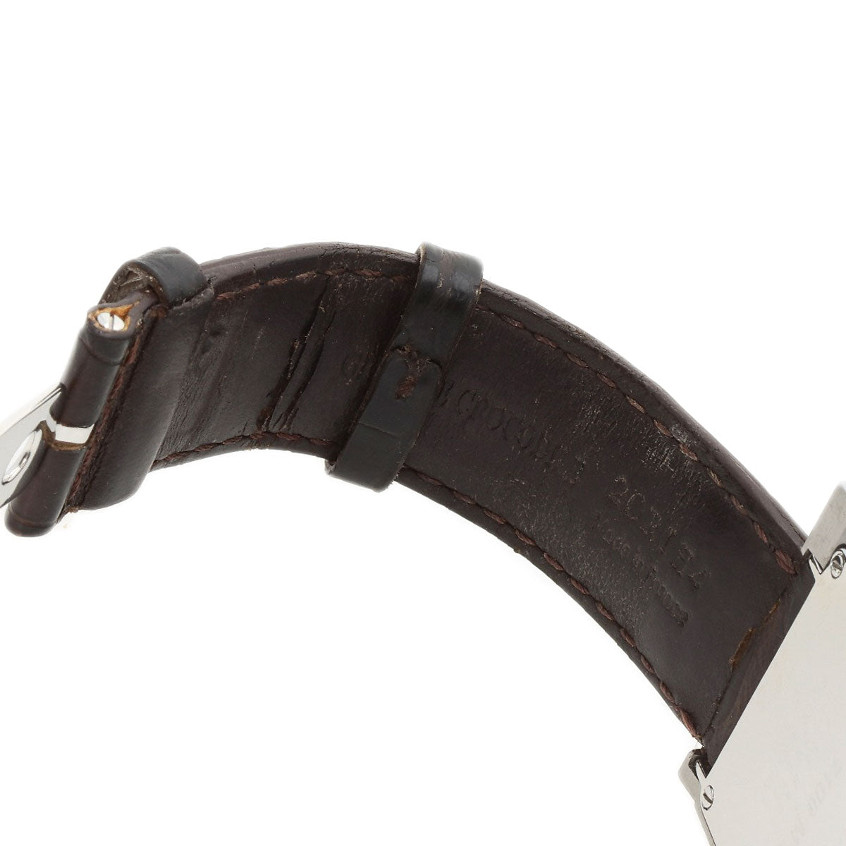 GUCCI グッチ 7100M スクエアフェイス 腕時計 SS メンズ 中古
