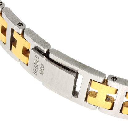 HERMES エルメス クリッパー 旧ベルト 腕時計 SS レディース 中古