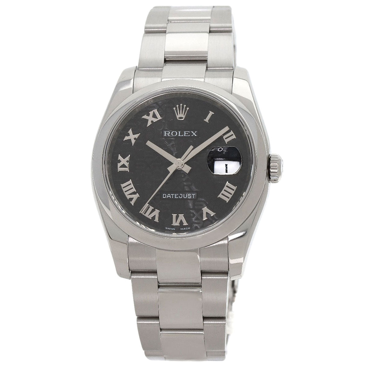 ROLEX ロレックス 116200 デイトジャスト ローマ ホリコン 腕時計 SS メンズ 中古