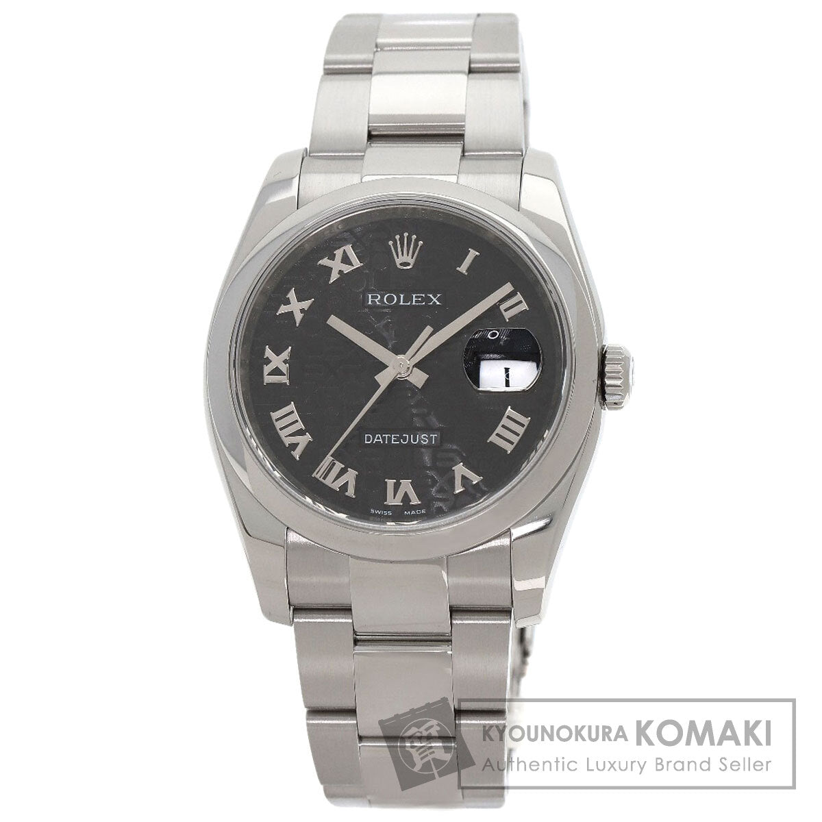 ROLEX ロレックス 116200 デイトジャスト ローマ ホリコン 腕時計 SS メンズ 中古