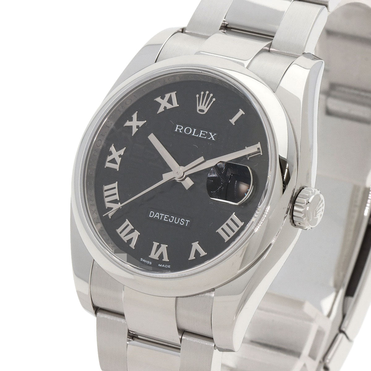 ROLEX ロレックス 116200 デイトジャスト ローマ ホリコン 腕時計 SS メンズ 中古