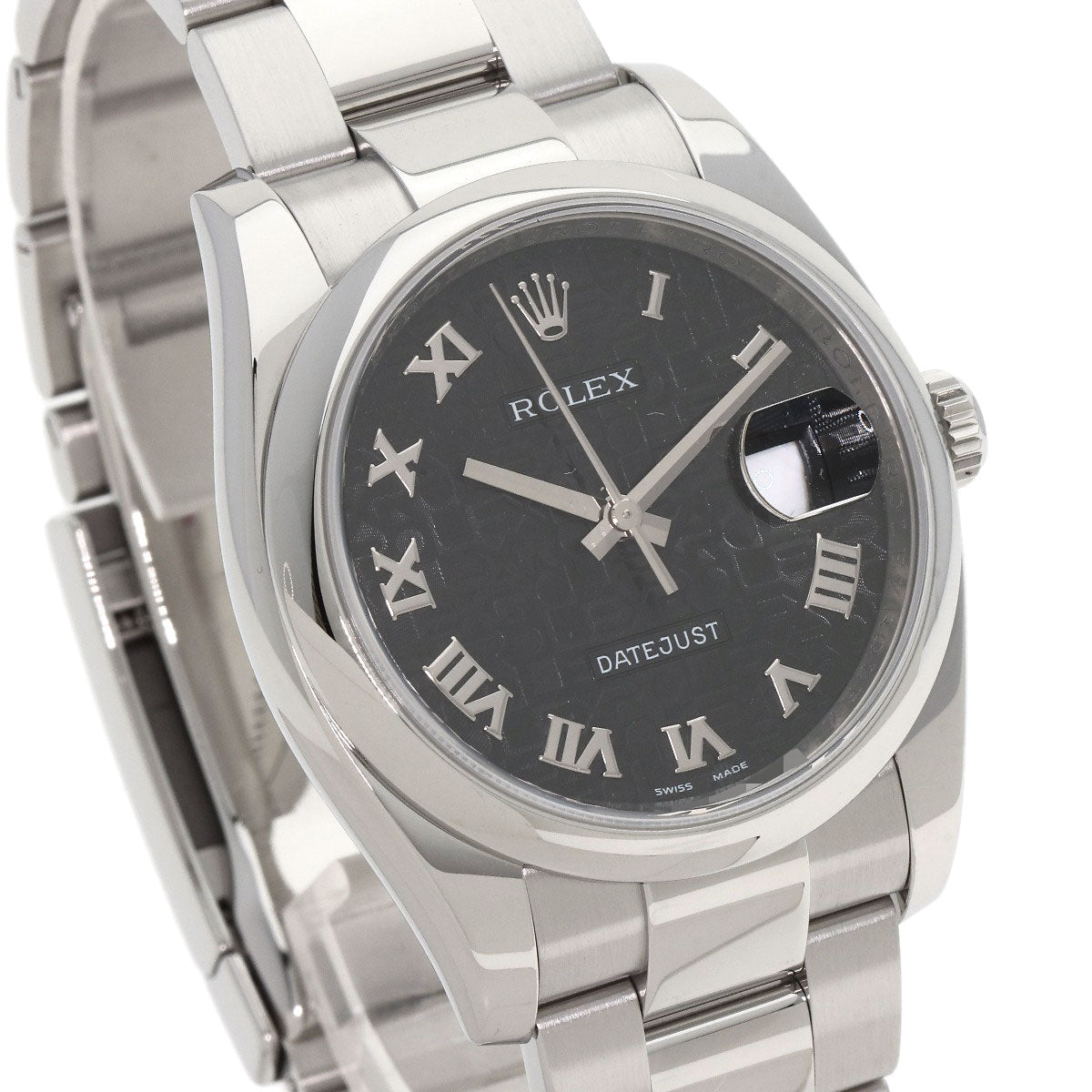 ROLEX ロレックス 116200 デイトジャスト ローマ ホリコン 腕時計 SS メンズ 中古