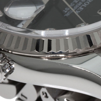 ROLEX ロレックス 116234G デイトジャスト 10P ダイヤモンド 腕時計 SS メンズ 中古