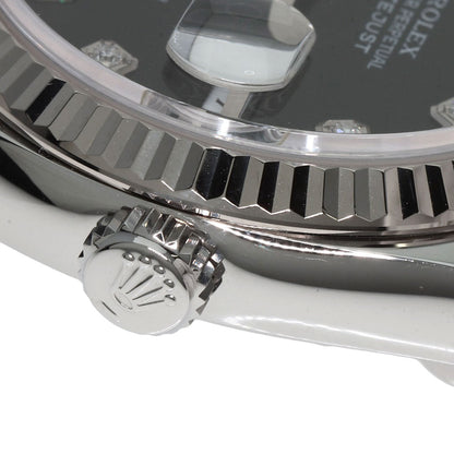 ROLEX ロレックス 116234G デイトジャスト 10P ダイヤモンド 腕時計 SS メンズ 中古