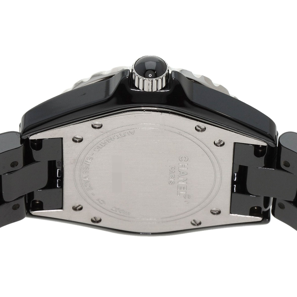 CHANEL シャネル H0950 J12 38mm 2重ダイヤモンドベゼル 腕時計 セラミック メンズ 中古