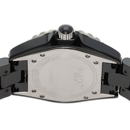 CHANEL シャネル H0950 J12 38mm 2重ダイヤモンドベゼル 腕時計 セラミック メンズ 中古