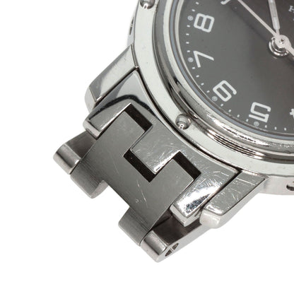 HERMES エルメス CL4.210 クリッパー 腕時計 SS レディース 中古