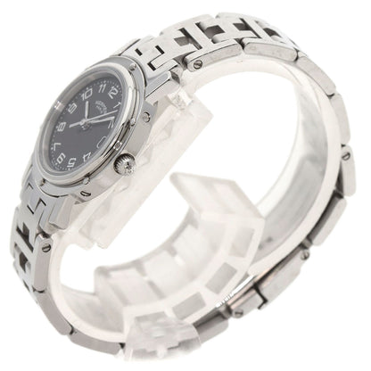 HERMES エルメス CL4.210 クリッパー 腕時計 SS レディース 中古