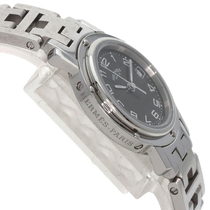 HERMES エルメス CL4.210 クリッパー 腕時計 SS レディース 中古