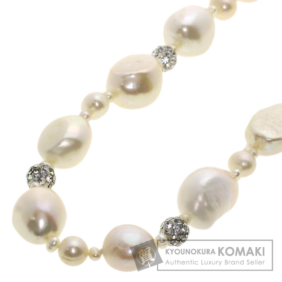 SELECT JEWELRY セレクトジュエリー 淡水パール 真珠 ネックレス SS レディース 中古