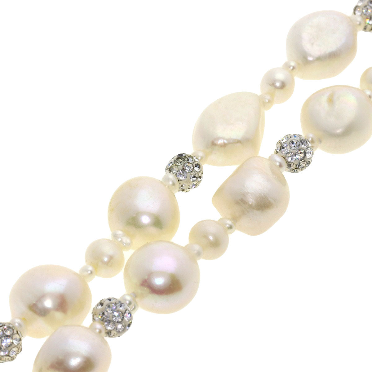 SELECT JEWELRY セレクトジュエリー 淡水パール 真珠 ネックレス SS レディース 中古