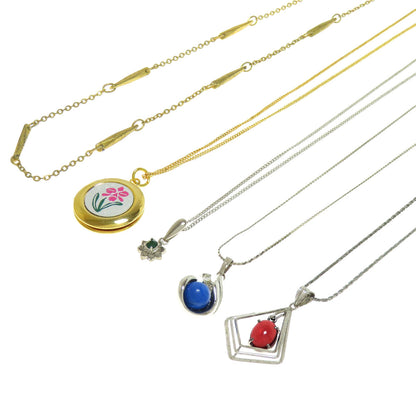 SELECT JEWELRY セレクトジュエリー 26点セット ブローチ タイピン リング ブレス ネックレス SV レディース 中古