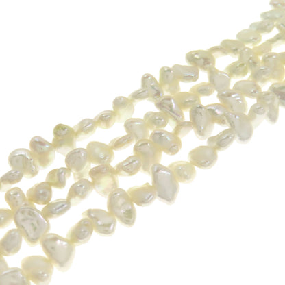 SELECT JEWELRY セレクトジュエリー 2本セット 淡水パール 真珠 10連 2連 ネックレス 金属製 レディース 中古