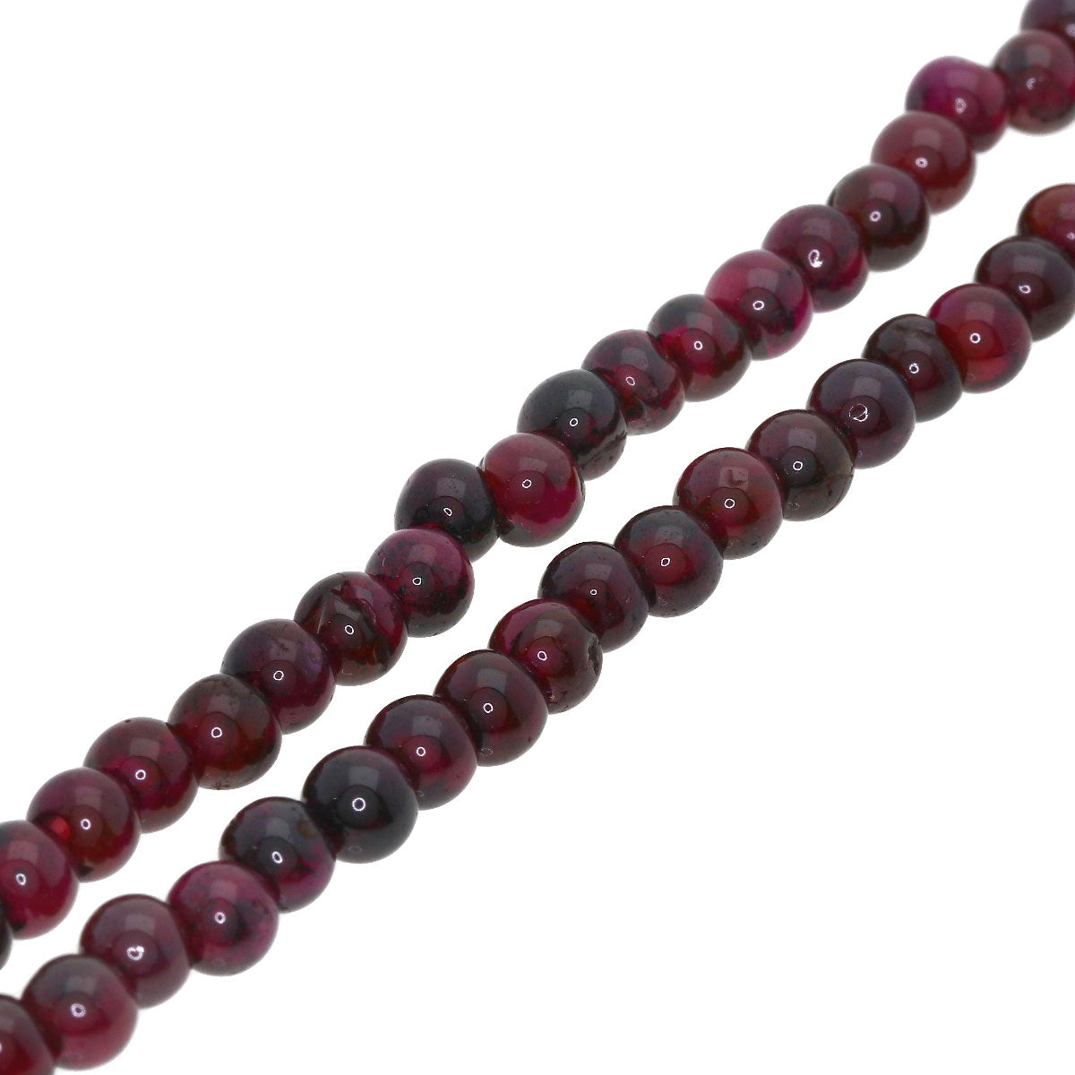 SELECT JEWELRY セレクトジュエリー ラピスラズリ 淡水パール 5連 ガーネット オニキス ネックレス3点セット ネックレス 金属製 レディース 中古
