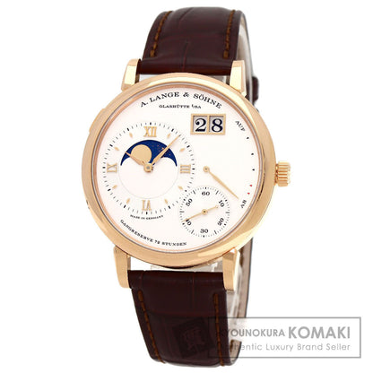A.LANGE＆SOHNE ランゲ＆ゾーネ 139.032 LSLS1394AA グランドランゲ1 ムーンフェイズ 腕時計 K18PG メンズ 中古