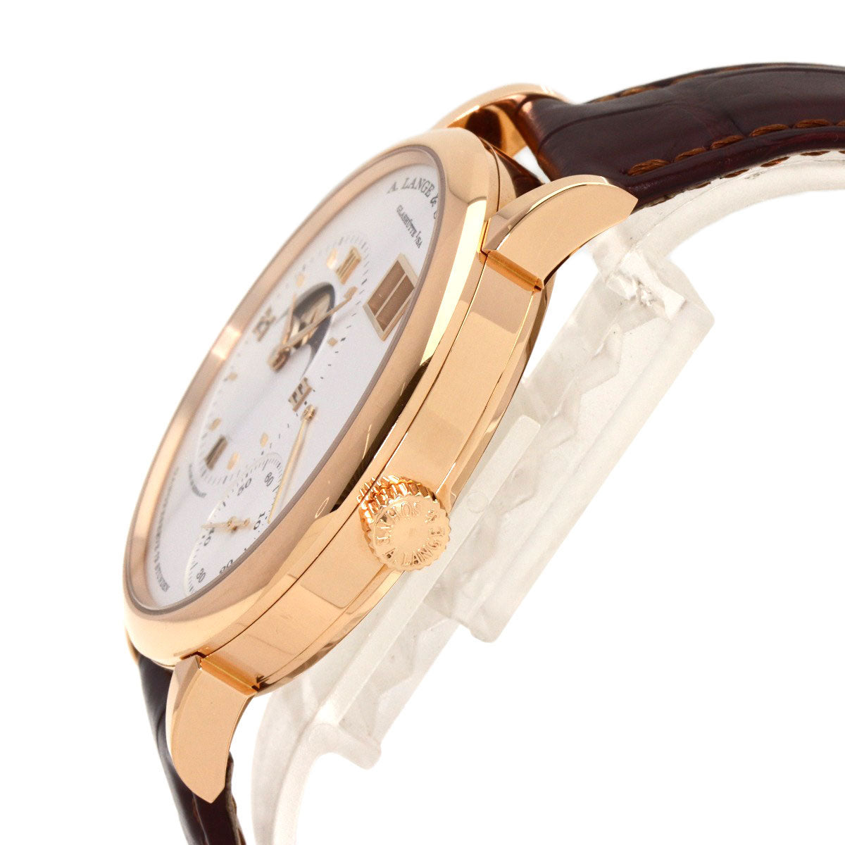 A.LANGE＆SOHNE ランゲ＆ゾーネ 139.032 LSLS1394AA グランドランゲ1 ムーンフェイズ 腕時計 K18PG メンズ 中古