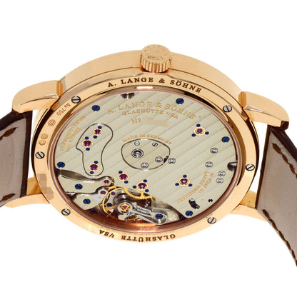 A.LANGE＆SOHNE ランゲ＆ゾーネ 139.032 LSLS1394AA グランドランゲ1 ムーンフェイズ 腕時計 K18PG メンズ 中古
