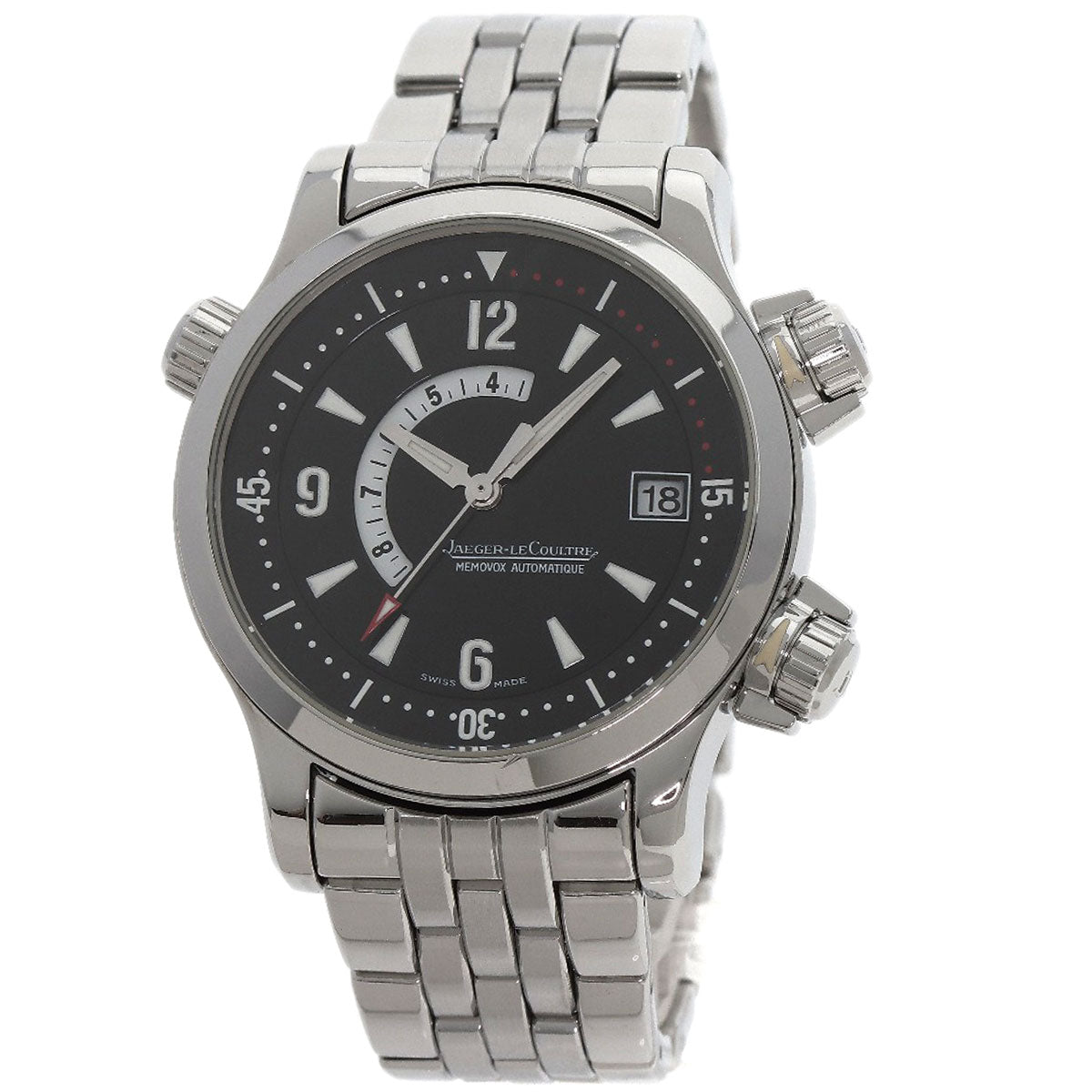 JAEGER-LECOULTRE ジャガー・ルクルト 146.8.97 マスターコンプレッサー メモボックス 腕時計 SS メンズ 中古